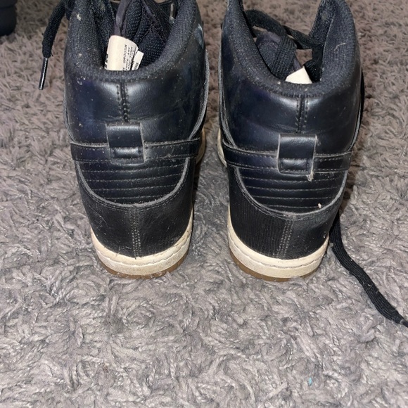 Nike Dunk wedge heels black size 7 - Picture 3 of 4